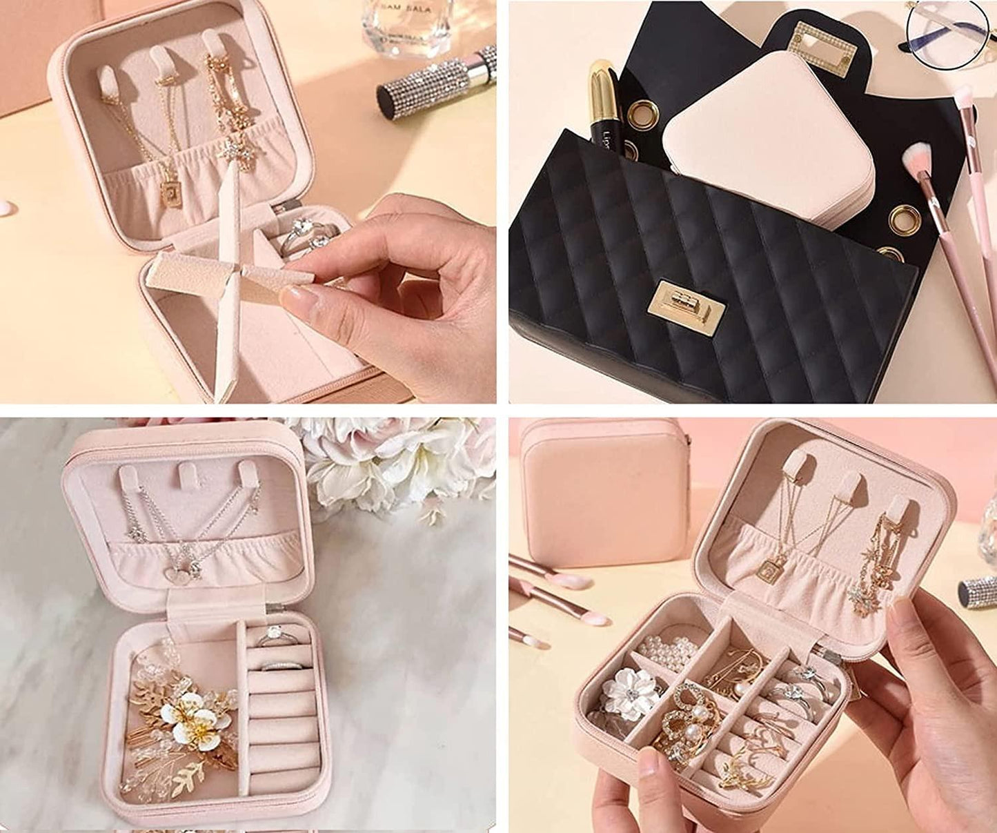 Portable Travel Jewellery Organizer